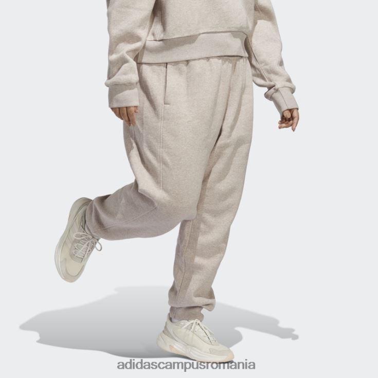 adidas campus romania taupe mel all szn fleece pants (plus size) fashion femei taupe mel J266N29473