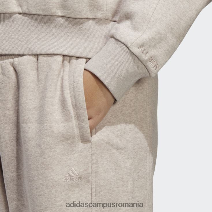 adidas campus romania taupe mel all szn fleece pants (plus size) fashion femei taupe mel J266N29473