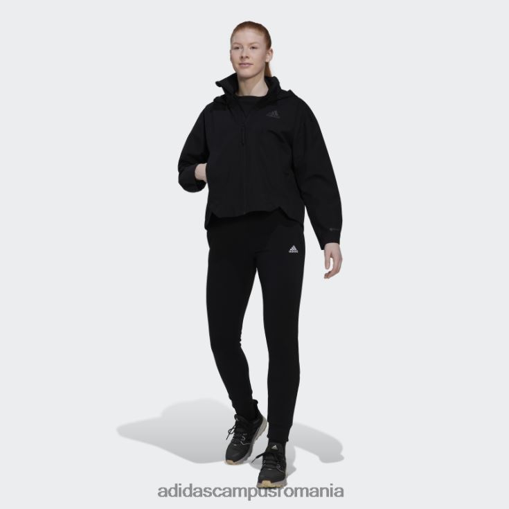 adidas campus romania terrex traveer rain.rdy jachetă neagră femei negru J266N217012