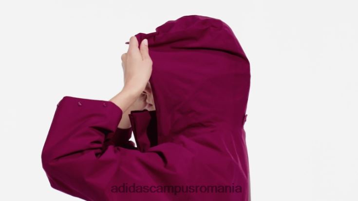 adidas campus romania terrex traveer rain.rdy jacket berry femei boabe J266N217216