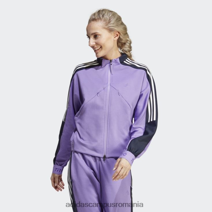 adidas campus romania tiro suit-up advanced track top violet femei violet/cerneală J266N22246
