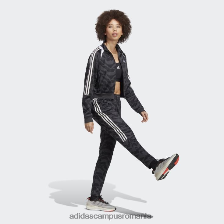 adidas campus romania tiro suit up lifestyle track pant carbon femei carbon/negru/multicolor/alb J266N22300
