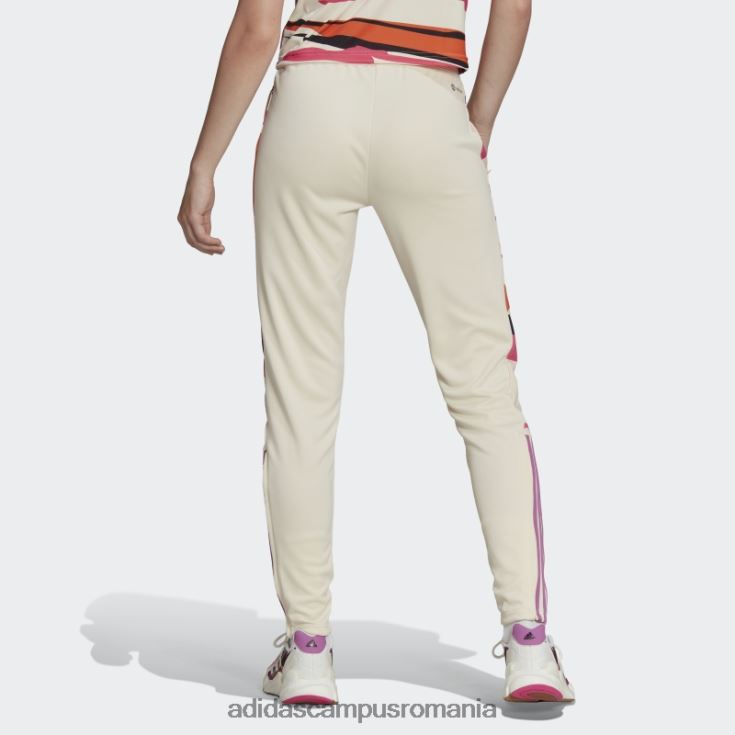 adidas campus romania tiro x thebe magugu pantaloni de sport ecru tint fashion femei nuanță ecru J266N22822