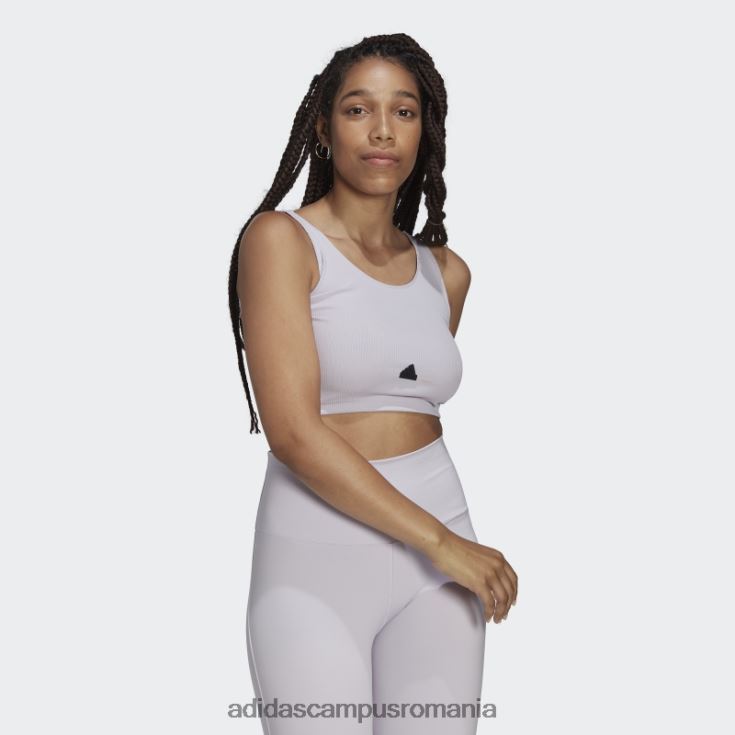 adidas campus romania top cropped argintiu adidas femei zori argintii/negru J266N22325