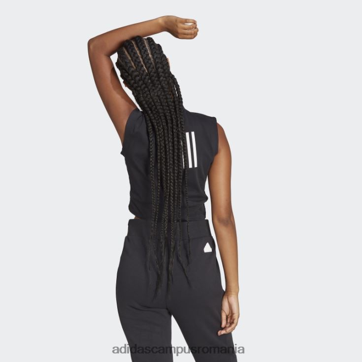 adidas campus romania top cropped fără mâneci negru Mission Victory femei negru J266N29557