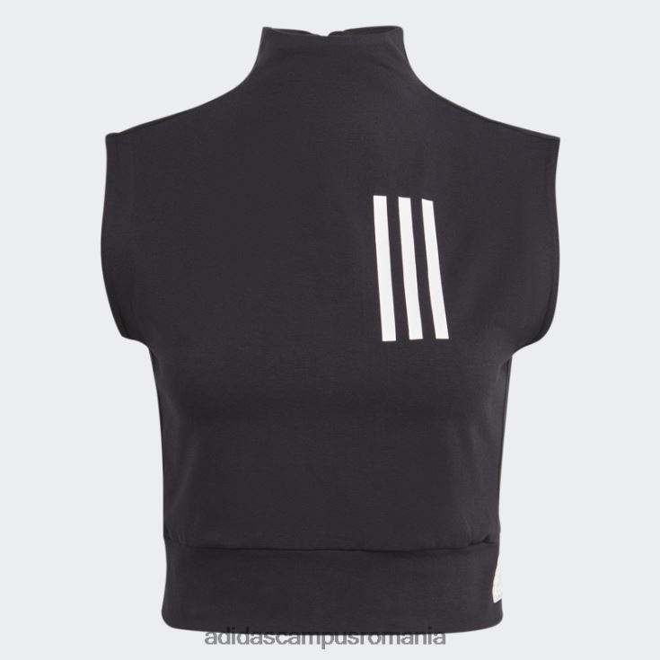 adidas campus romania top cropped fără mâneci negru Mission Victory femei negru J266N29557