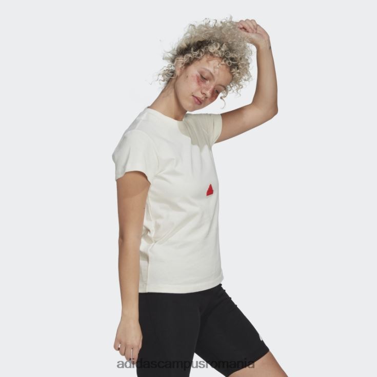adidas campus romania tricou alb adidas femei alb roșu J266N22496