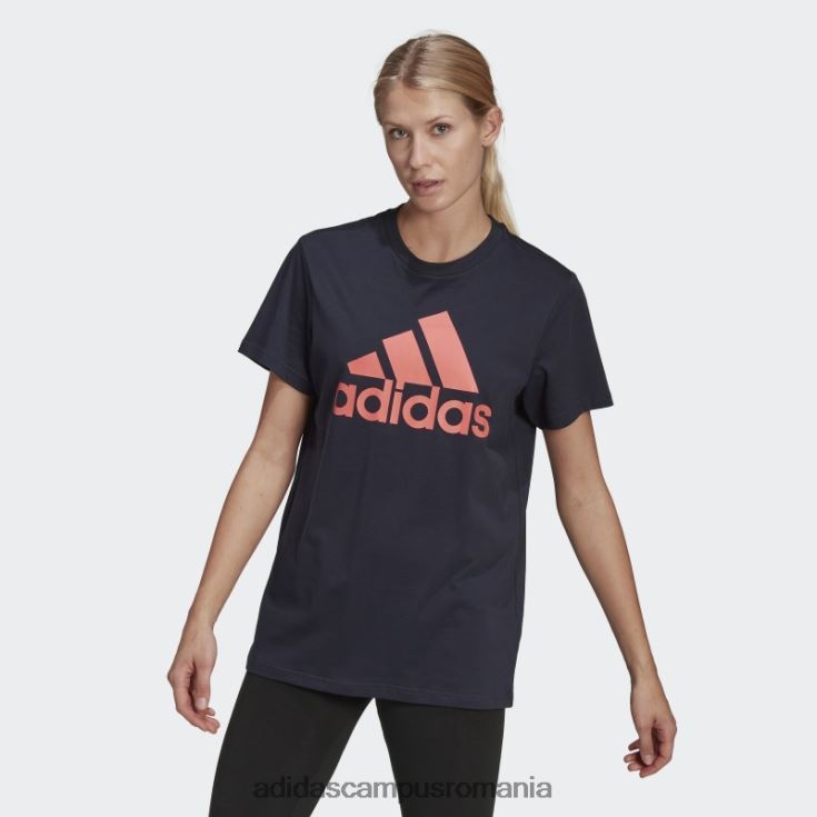 adidas campus romania tricou boyfriend cu logo ink essentials femei cerneală/turbo J266N217513