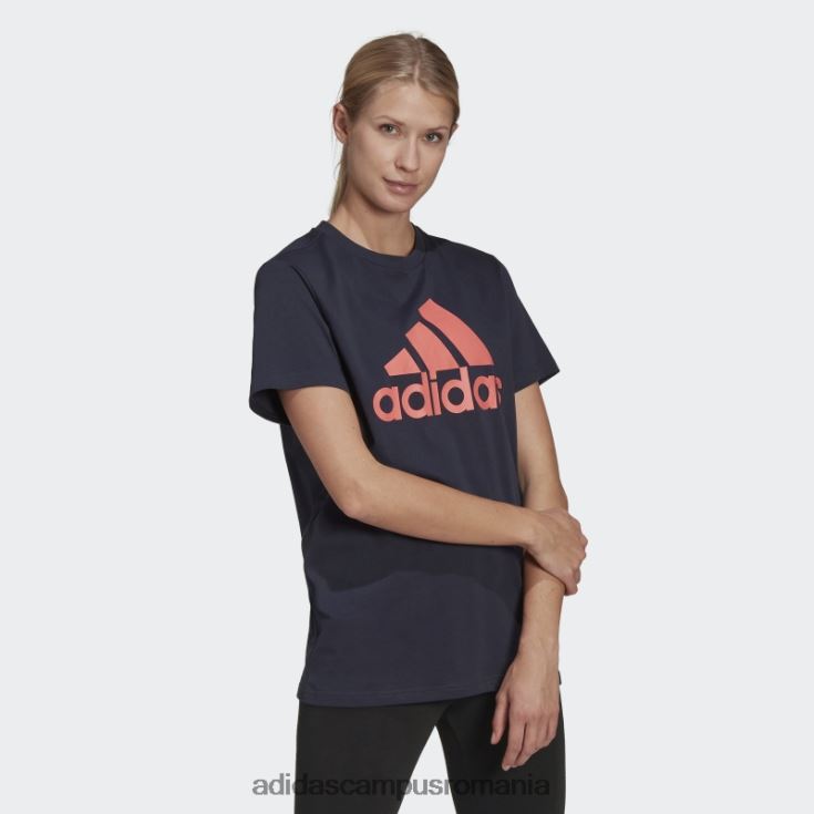 adidas campus romania tricou boyfriend cu logo ink essentials femei cerneală/turbo J266N217513