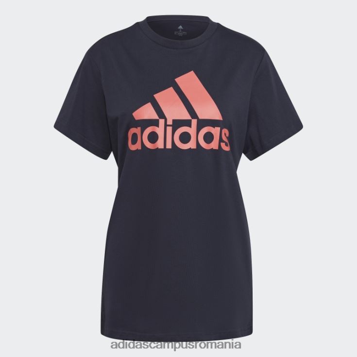adidas campus romania tricou boyfriend cu logo ink essentials femei cerneală/turbo J266N217513