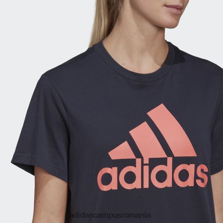 adidas campus romania tricou boyfriend cu logo ink essentials femei cerneală/turbo J266N217513