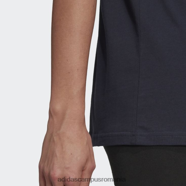 adidas campus romania tricou boyfriend cu logo ink essentials femei cerneală/turbo J266N217513