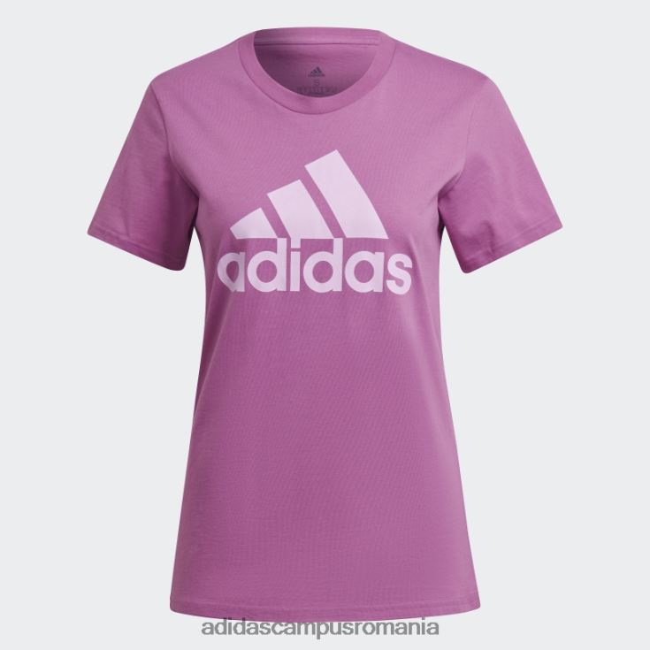 adidas campus romania tricou cu logo essentials lila femei liliac J266N29188
