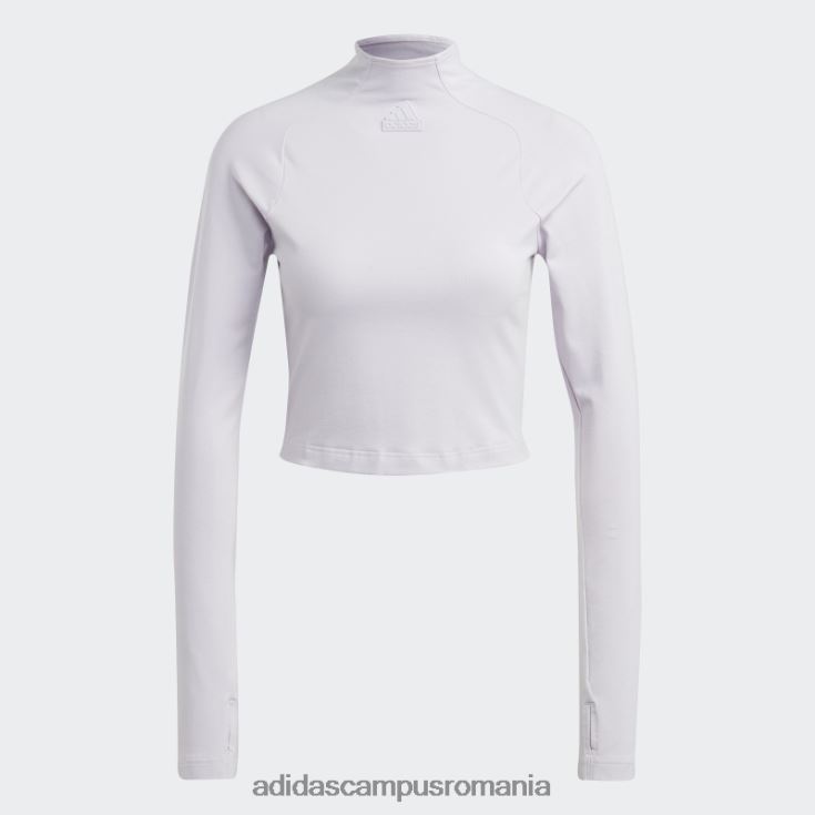 adidas campus romania tricou cu mânecă lungă de evadare din oraș argintiu zori femei zori argintii J266N29590