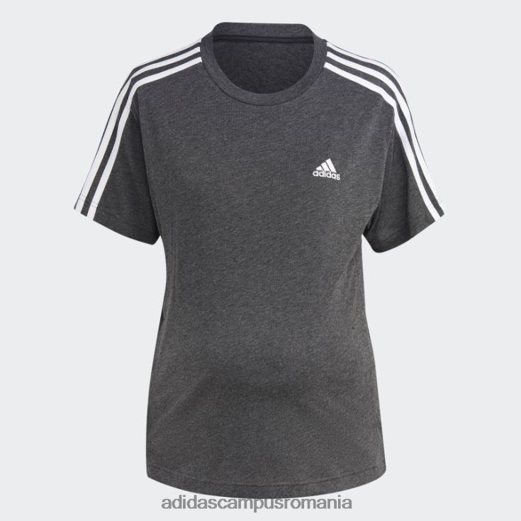 adidas campus romania tricou de maternitate (maternitate) negru melange adidas femei negru melange/alb J266N216800