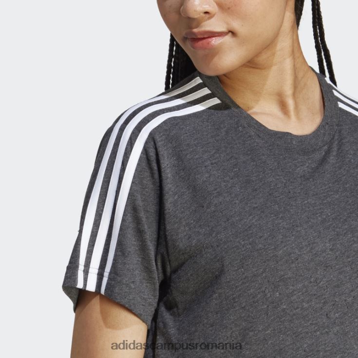adidas campus romania tricou de maternitate (maternitate) negru melange adidas femei negru melange/alb J266N216800