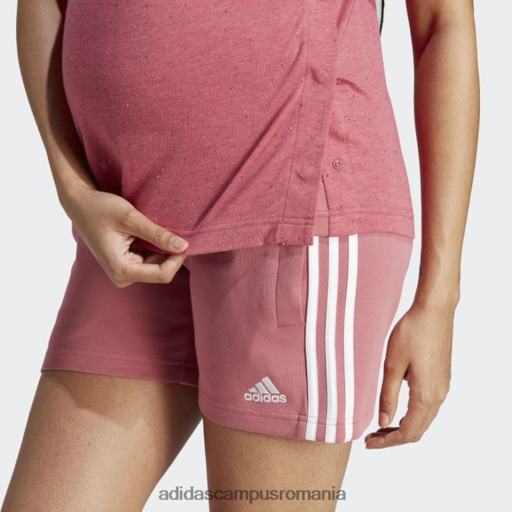 adidas campus romania tricou de maternitate (maternitate) roz mel femei roz mel/alb J266N216862