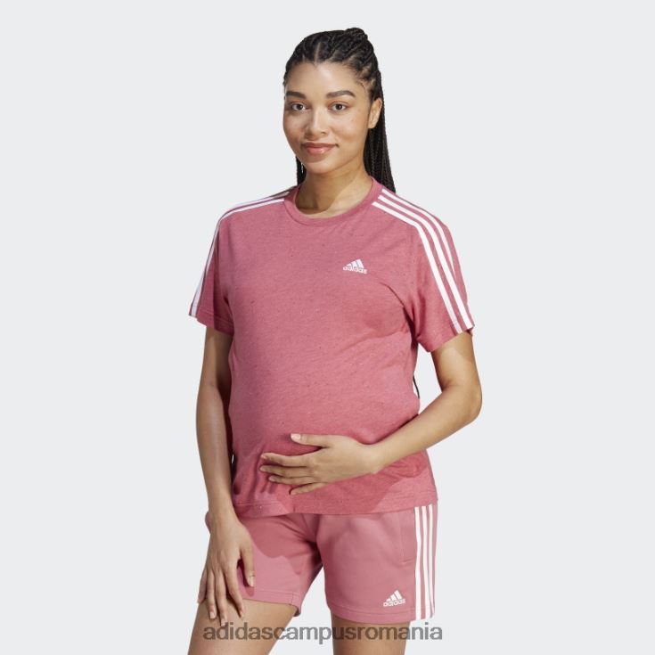 adidas campus romania tricou de maternitate roz mel femei roz mel/alb J266N29778