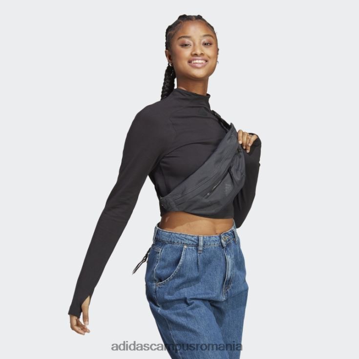 adidas campus romania tricou negru city escape cu mânecă lungă femei negru J266N29490