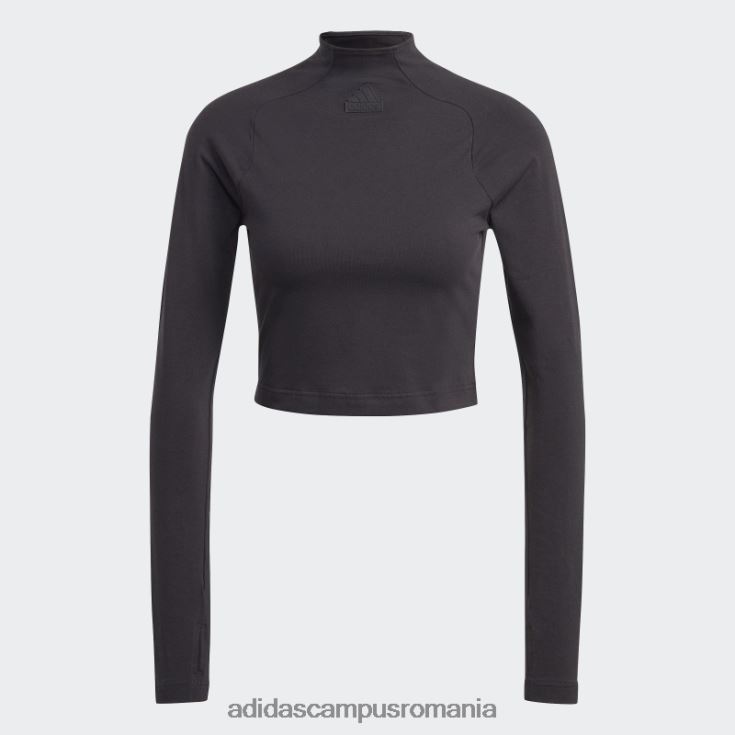adidas campus romania tricou negru city escape cu mânecă lungă femei negru J266N29490