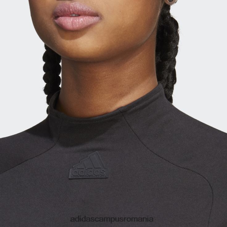 adidas campus romania tricou negru city escape cu mânecă lungă femei negru J266N29490