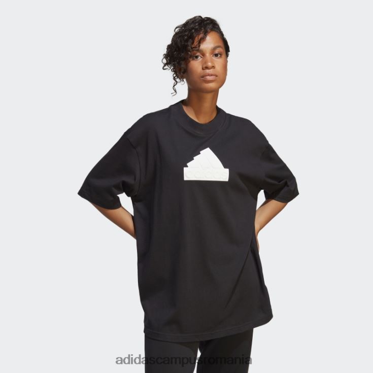 adidas campus romania tricou negru cu icoane viitoare ale sportului iubit adidas femei negru J266N216803