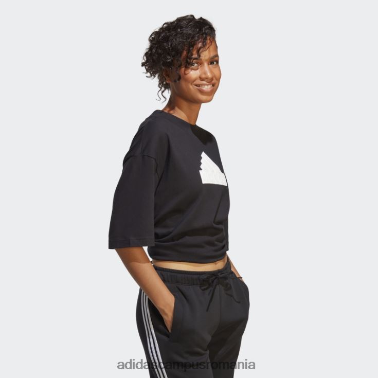 adidas campus romania tricou negru cu icoane viitoare ale sportului iubit adidas femei negru J266N216803