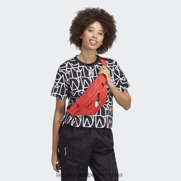 adidas campus romania tricou negru, fierbinte, cu grafic boyfriend femei negru/multicolor/alb J266N29626