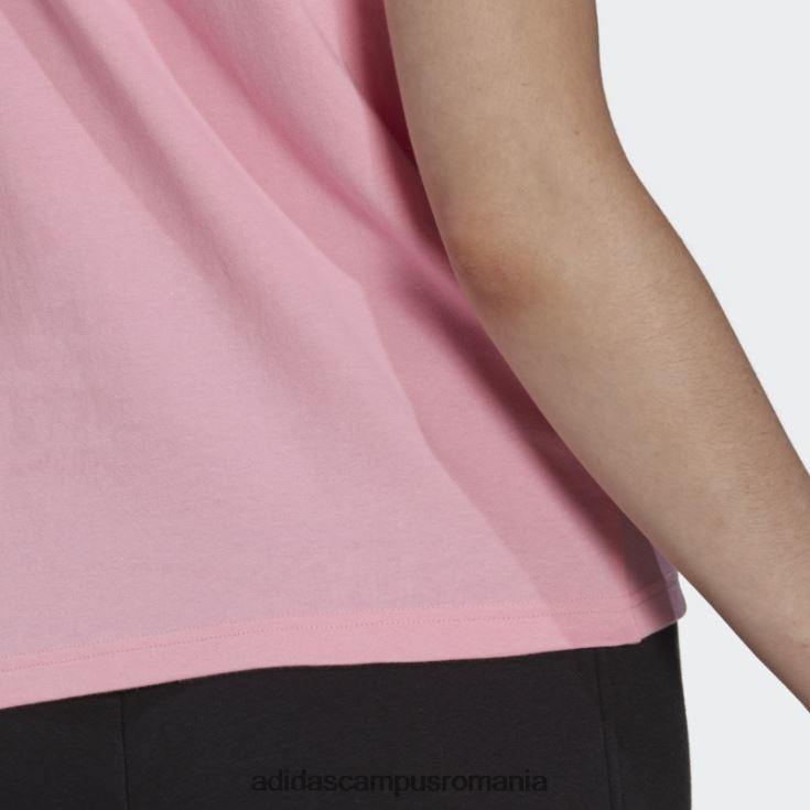 adidas campus romania tricou obișnuit cu imprimeu peste tot roz femei roz/multicolor J266N28957