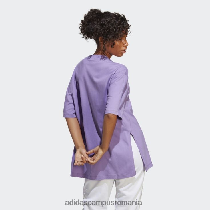 adidas campus romania tricou supradimensionat dance violet adidas femei violet J266N28838