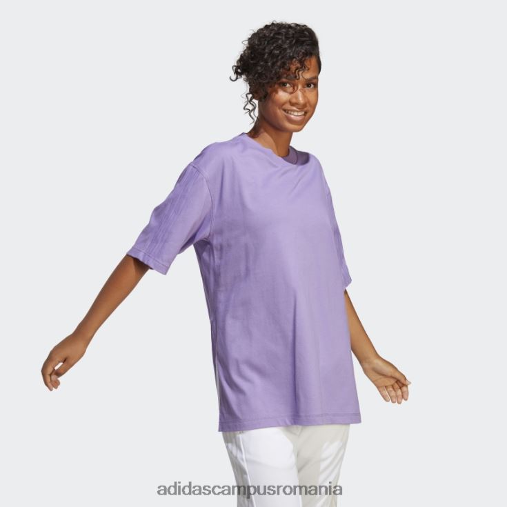 adidas campus romania tricou supradimensionat dance violet adidas femei violet J266N28838