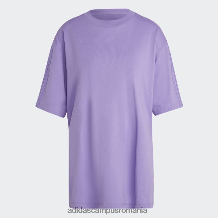 adidas campus romania tricou supradimensionat dance violet adidas femei violet J266N28838