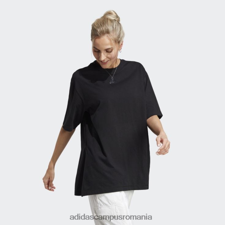 adidas campus romania tricou supradimensionat de dans negru adidas femei negru J266N28829