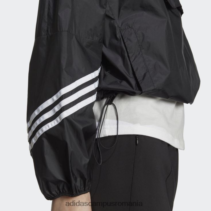 adidas campus romania vânt negru.rdy anorac cu glugă femei negru J266N217434