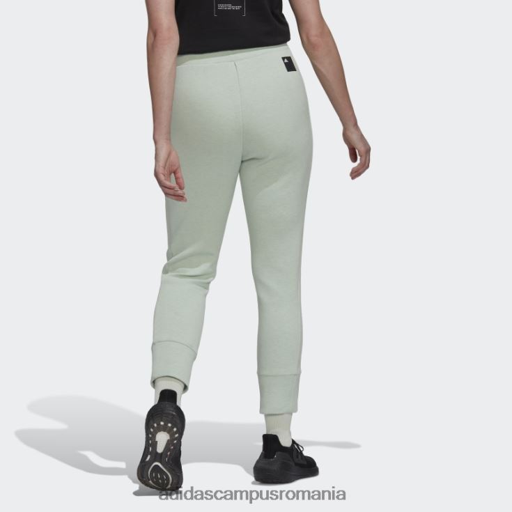 adidas campus romania verde mel mission victory pantaloni slim-fit cu talie inalta moda femei verde mel J266N29303
