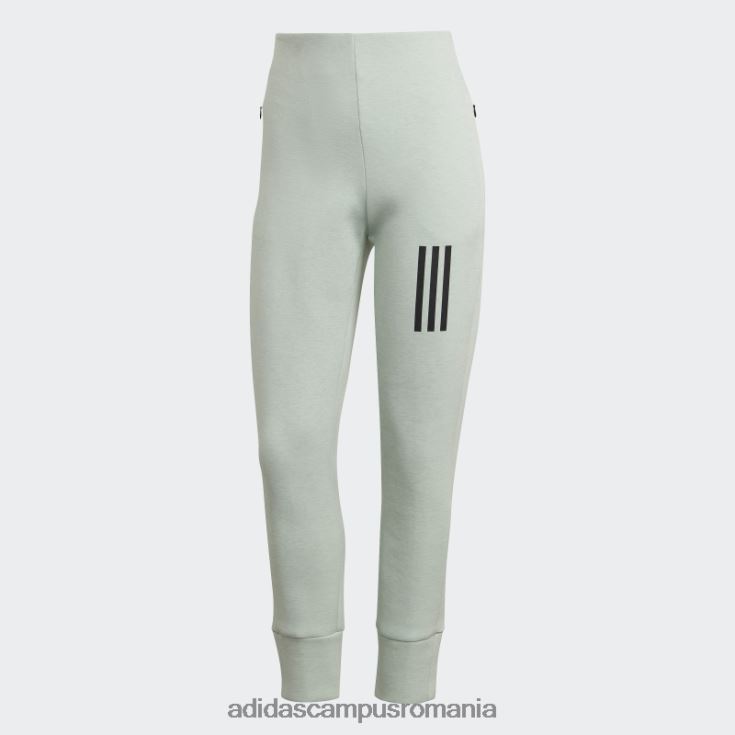 adidas campus romania verde mel mission victory pantaloni slim-fit cu talie inalta moda femei verde mel J266N29303