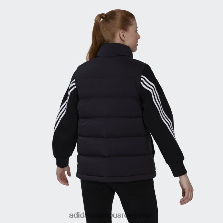 adidas campus romania vestă neagră cu puf helionic femei negru J266N216780