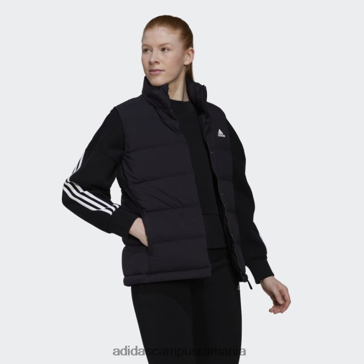 adidas campus romania vestă neagră cu puf helionic femei negru J266N216780