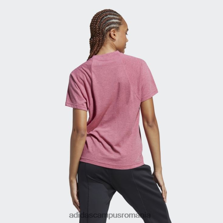 adidas campus romania viitoarele icoane câștigători 3.0 tee fashion pink mel femei roz mel/alb J266N29691