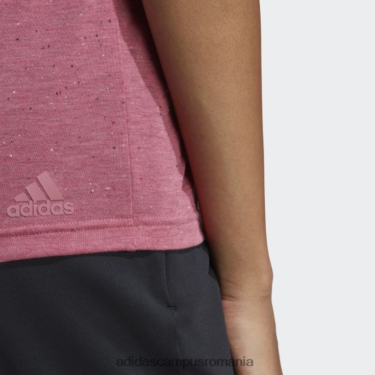 adidas campus romania viitoarele icoane câștigători 3.0 tee fashion pink mel femei roz mel/alb J266N29691