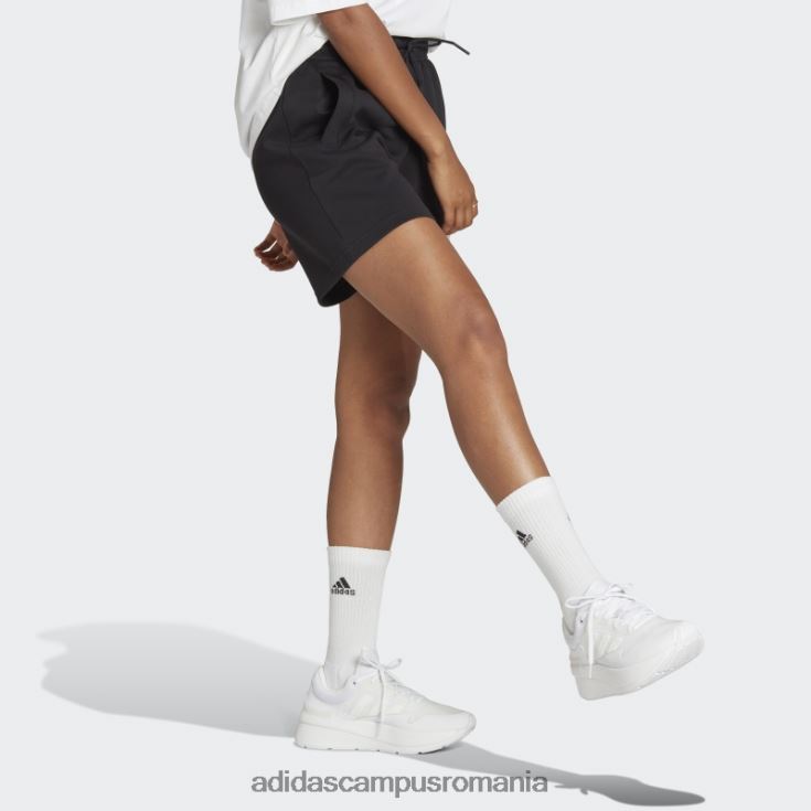 adidas campus romania viitor icons insignă de pantaloni scurți sport negru adidas femei negru J266N22322