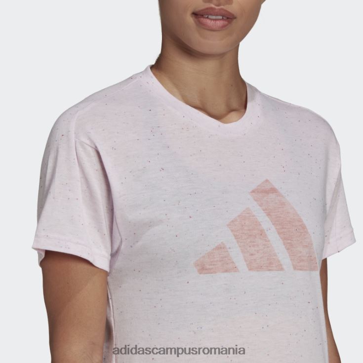 adidas campus romania viitorii icoane fierbinți câștigători 3.0 tee pink mel femei roz mel J266N23705