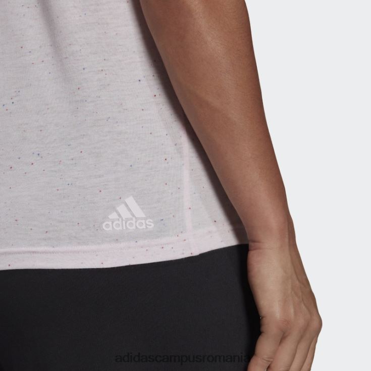 adidas campus romania viitorii icoane fierbinți câștigători 3.0 tee pink mel femei roz mel J266N23705