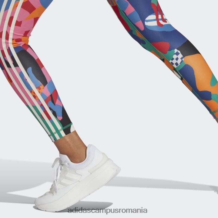 adidas campus romania x farm rio dresuri 7/8 indraznete moda verde femei verde îndrăzneț/stacojiu J266N29809