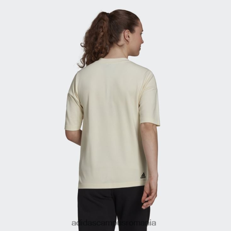 adidas campus romania z.n.e. tricou sport alb fierbinte femei alb J266N22890