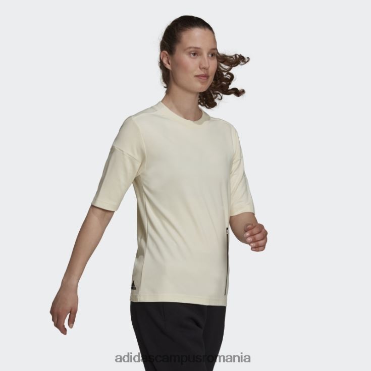 adidas campus romania z.n.e. tricou sport alb fierbinte femei alb J266N22890
