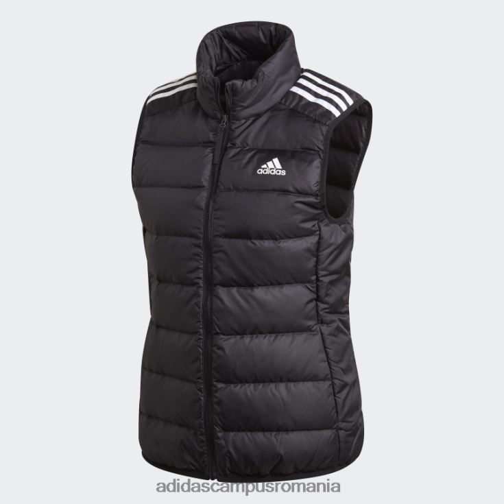 adidas campus romania esențiale vestă ușoară în puf neagră femei negru J266N210304