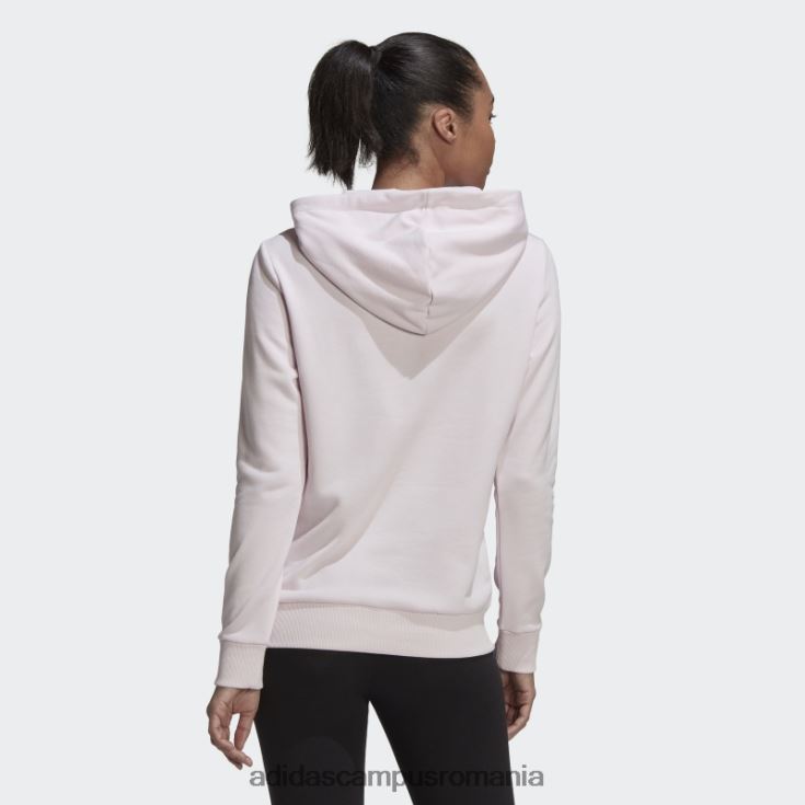 adidas campus romania hanorac cu logo relaxat esential roz femei roz/negru J266N210427