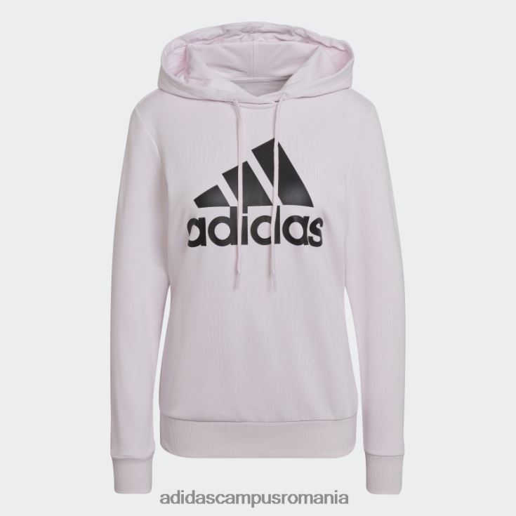 adidas campus romania hanorac cu logo relaxat esential roz femei roz/negru J266N210427
