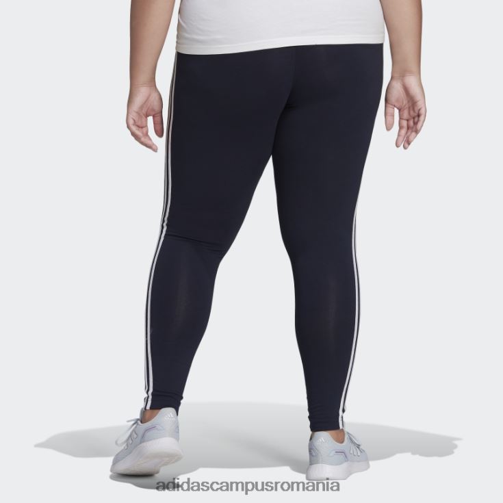 adidas campus romania ink essentials jambiere cu 3 dungi (plus mărime) femei cerneală/alb J266N210246